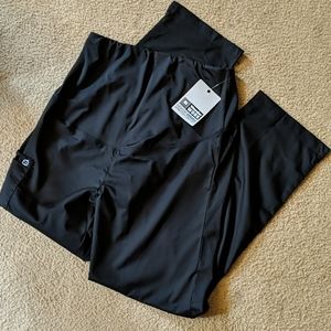 NWT Wonder Work Full Panel Black Maternity Scrubs